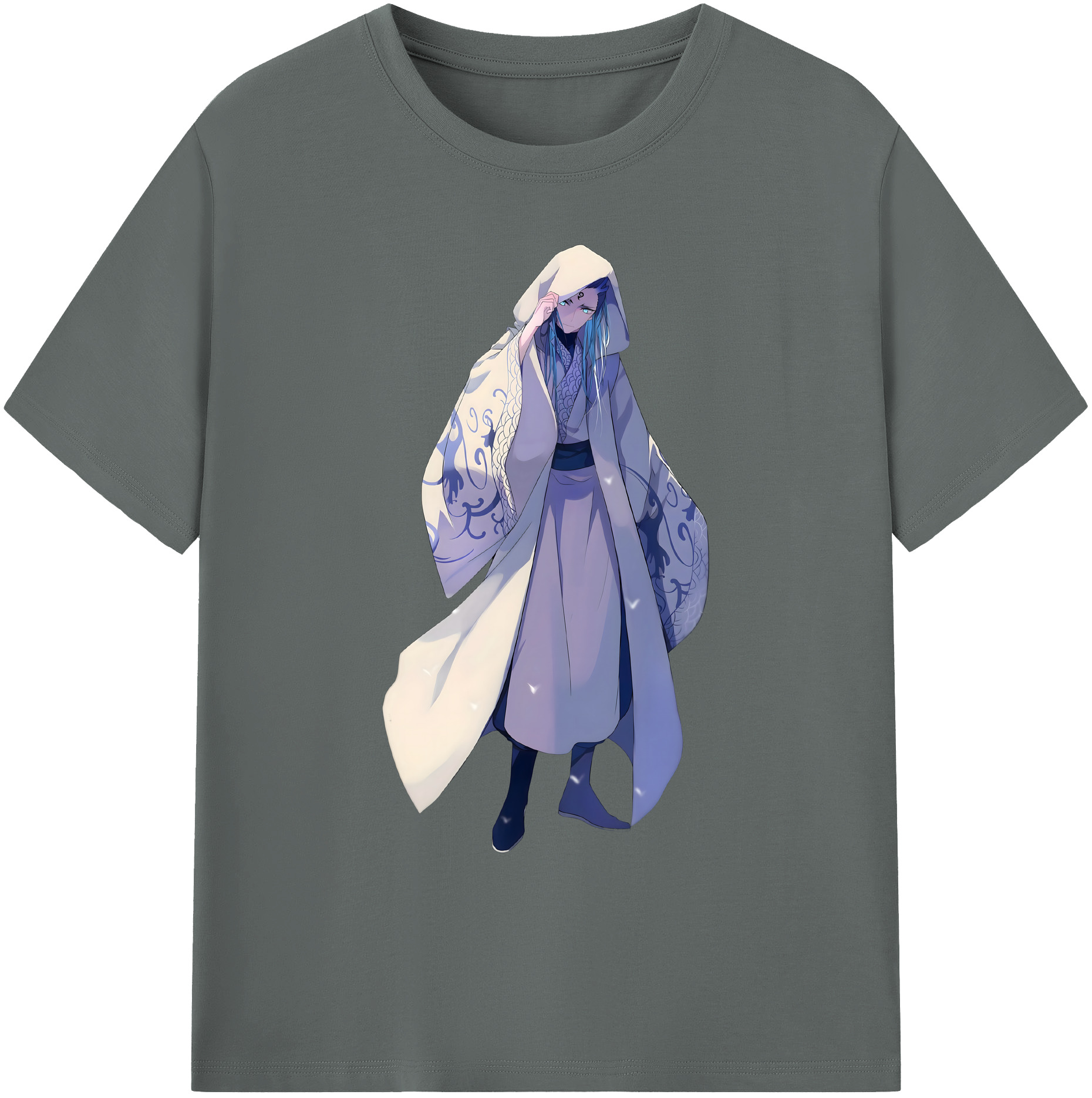 （画像用） Ne Zha 2 ナタ 魔童の大暴れ 綿100％ メンズ半袖Tシャツ｜肌触りやわらか＆通気性